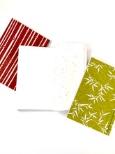 Load image into Gallery viewer, Japanese Washi Hand Printed Notebook A5 Pine - 和綴じノートA5 松