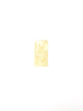 Load image into Gallery viewer, Japanese Washi Hand Printed Mini Envelopes Gold Pine