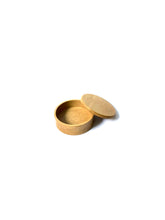 Load image into Gallery viewer, Japanese Handcrafted Wooden Rounded Container Chestnut - 栗の蓋物 低 10cm (4cm height)