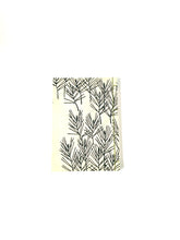 Load image into Gallery viewer, Japanese Washi Hand Printed Notebook A5 Pine - 和綴じノートA5 松