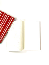 Load image into Gallery viewer, Japanese Washi Hand Printed Notebook A5 Water - 和綴じノートA5 水