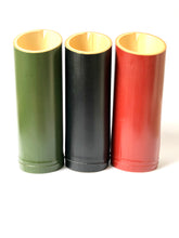 Load image into Gallery viewer, Japanese Bamboo Sake Server Black - 真竹彩り酒器