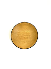 Load image into Gallery viewer, Japanese Handcrafted Wooden Iron Dyed Dual Coloured Bowl Chestnut 24cm -  栗の外側鉄染め盛り皿