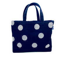 Load image into Gallery viewer, Indigo dyed Japanese Traditional Sashiko Tote Bag - 藍染め刺し子トート