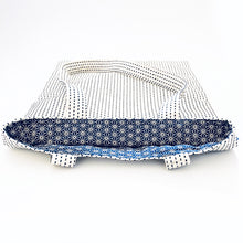 Load image into Gallery viewer, Japanese Traditional Sashiko A4 Bag - 一本刺し子バッグ