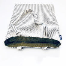 Load image into Gallery viewer, Japanese Traditional Sashiko A4 Bag - 一本刺し子バッグ