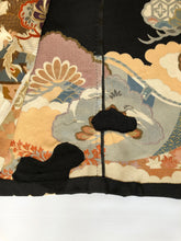 Load image into Gallery viewer, Vintage Japanese Silk Handmade Kimono Jacket - ヴィンテージ着物ジャケット