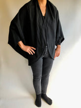 Load image into Gallery viewer, Vintage Japanese Hemp Handmade Kimono Jacket - ヴィンテージ着物カーディガン