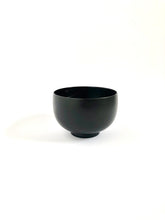 Load image into Gallery viewer, Japanese Lacquered Rounded Miso Soup Bowl - 漆塗りまり汁椀
