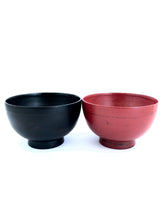 Load image into Gallery viewer, Japanese Lacquered Miso Soup Bowl - 漆塗り渕布汁椀