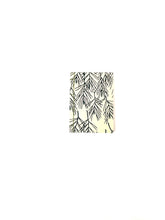 Load image into Gallery viewer, Japanese Washi Hand Printed Notebook Bamboo Leaf A6 - 和綴じノートA6 笹