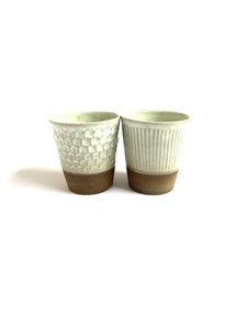 Japanese Ceramic Tea Cup Uroko