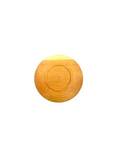 Load image into Gallery viewer, Japanese Handcrafted Hand curved Wooden Plate Cherry 21cm- 桜手彫り取り皿