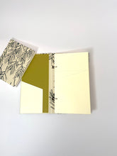 Load image into Gallery viewer, Japanese Washi Hand Printed Memory Book Pine - 思い出帳 松