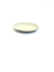 Japanese Ceramic Ash Glazing Flower Plate 15cm 