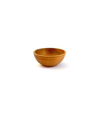 Japanese Handcrafted Wooden Baby's Bowl