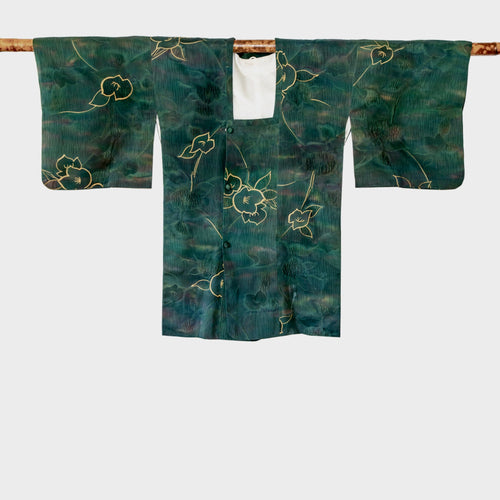Vintage Japanese Silk Kimono Michiyuki Jacket