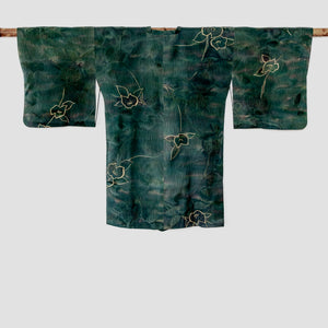 Vintage Japanese Silk Kimono Michiyuki Jacket - ヴィンテージ道行き