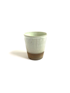 Japanese Ceramic Tea Cup Shinogi