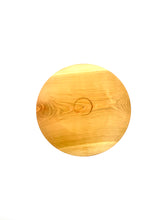 Load image into Gallery viewer, Japanese Handcrafted Hand curved Wooden Plate Cherry 27cm- 桜手彫り大皿
