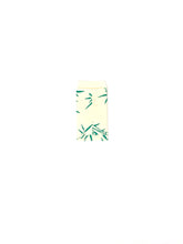 Load image into Gallery viewer, Japanese Washi Hand Printed Mini Envelopes Green Bamboo Leaf - ポチ袋 笹/若草