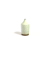 Load image into Gallery viewer, Japanese Ceramic Single Flower Vase Uroko - 粉引一輪挿し鱗柄スリム