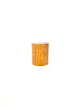 Load image into Gallery viewer, Japanese Handcrafted Wooden Mini Tea Caddy Japanese Maple - 楓のミニ茶筒ナチュラル 6.5cm