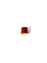 Load image into Gallery viewer, Japanese Bamboo Sake Cup Red - 真竹彩りお猪口
