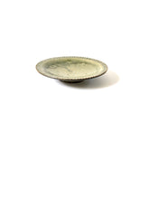 Load image into Gallery viewer, Japanese Ceramic Ash Glazed Small Plate 12cm - 灰釉4寸リム鎬皿