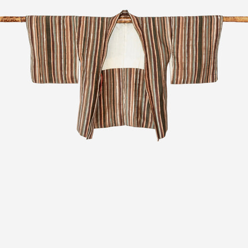 Vintage Japanese Silk Kimono Haori Jacket