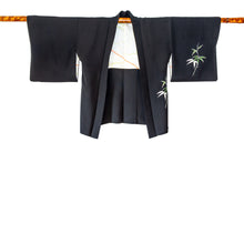 Load image into Gallery viewer, Vintage Japanese Silk Kimono Haori Jacket