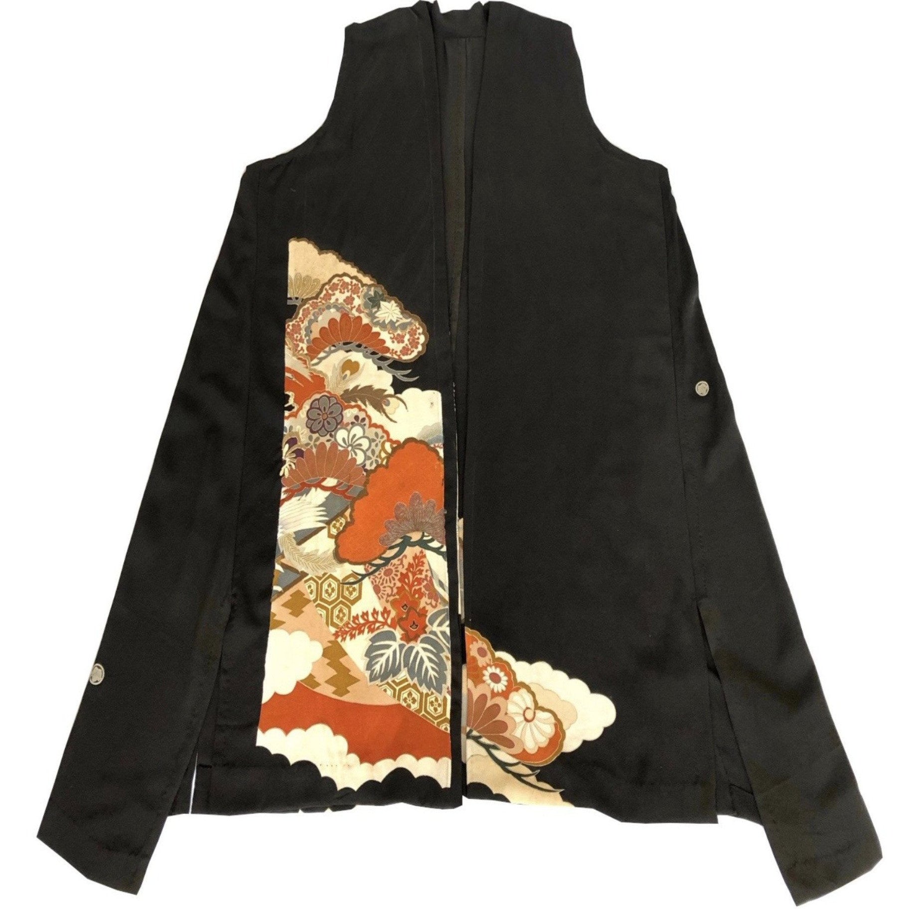 Vintage Japanese Silk Handmade Kimono Jacket - ヴィンテージ着物